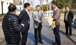 西瑪電機(jī)公司總經(jīng)理?xiàng)钐炖麍A滿完成對(duì)華東市場(chǎng)的考察?！靼膊﹨R儀器儀表有限公司